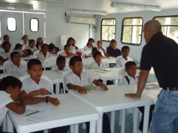 Los niños también son beneficiarios de Anaconda